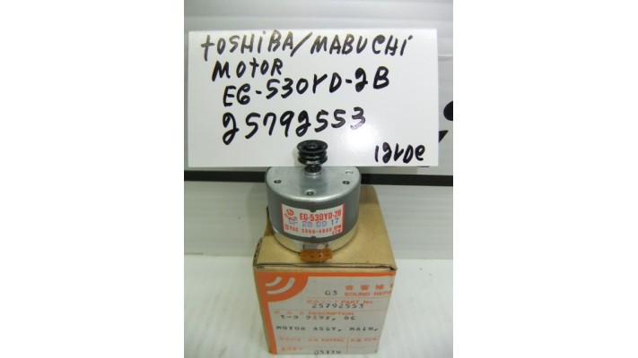 Toshiba 25792553 moteur 12vdc